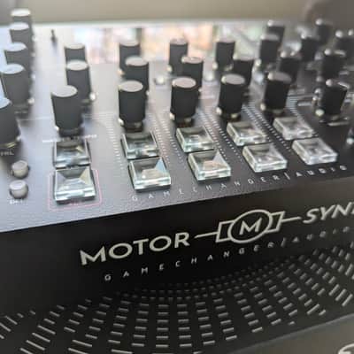 Gamechanger Audio Motor Synth Electro-Mechanical Desktop Synthesizer 2020 - 2022 - Black image 3