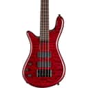 Spector BANTAM4BCLH Bantam 4 Left Handed Electric Bass. Black Cherry Gloss