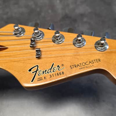 1983 Fender Stratocaster GRAMMY Artist Signed Owned American Vintage 80s 1980's USA Standard Strat Dan Smith Electric Guitar - Alan Haynes, Susan Tedeschi, Jim Suhler, Joe Peña - TEXAS Blues Rock Legends image 3