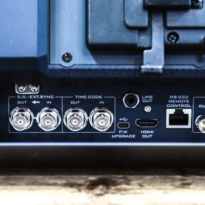 Datavideo HRS-30 Hand Carry Recorder System HD Recorder / Monitor Line w/Adapter image 5