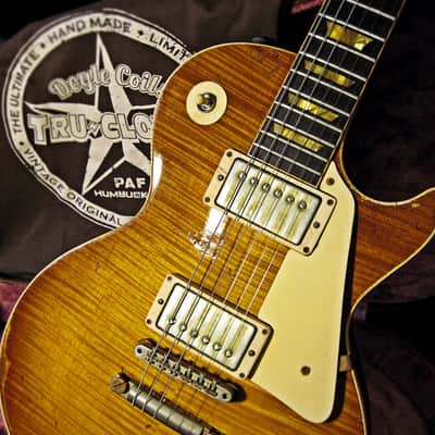 Gibson Custom Shop Tom Doyle "TIME MACHINE" #86 “SUPER PREMIUM” Historic Aged '59 Les Paul ~ R9 w/Doyle Coils PAF – Vintage 1959 Relic Burst image 8