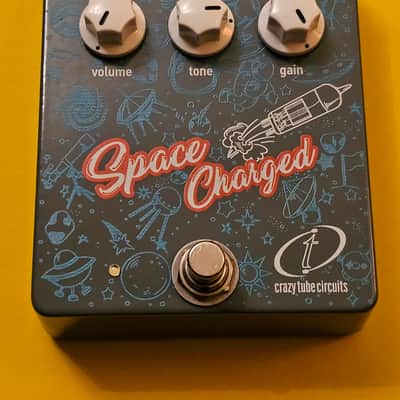 Crazy Tube Circuits Space Charged Overdrive 2010s - Blue image 1
