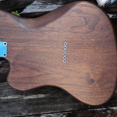 Warmoth Jazzmaster Body HH Walnut image 3