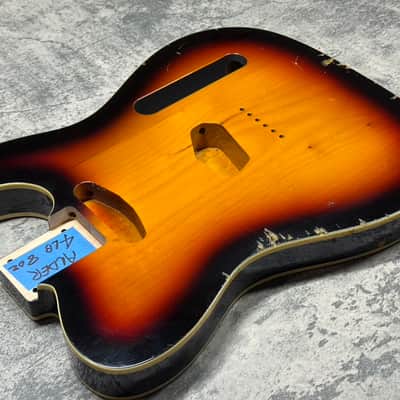 Real Life Relics Tele® Telecaster® Body Double Bound Aged 3T Sunburst image 4