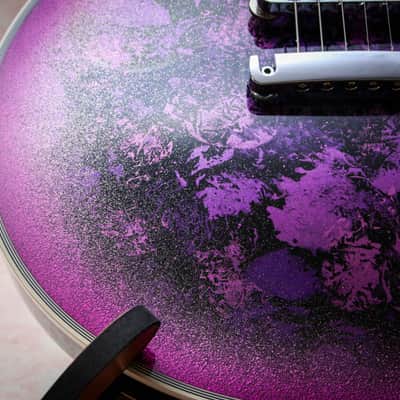 ESP MIJ Custom Shop Original Series Eclipse CTM/DB "Purple Peel + Ebony" (2024) image 9