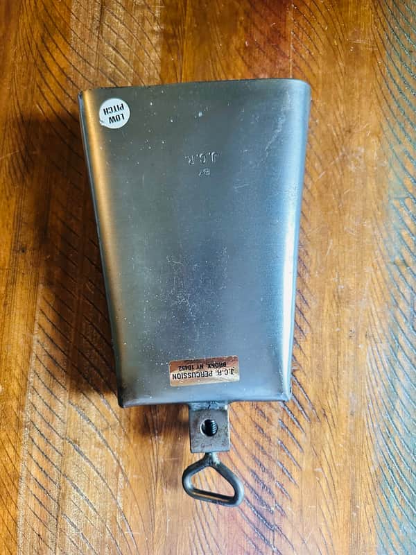 JCR percussion Cali Rivera Timbale Bell 1990s image 1