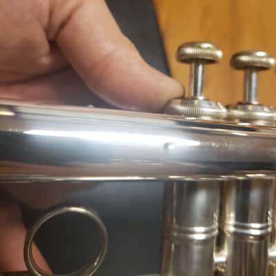 Bach TR200S Silver Trumpet--Chem Cleaned, Serviced, Almost A Strad! image 12