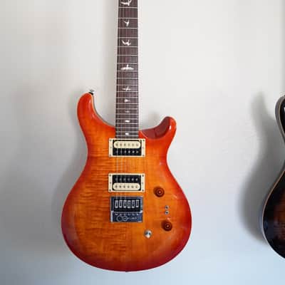 PRS SE Custom 24-08 Evertune bridge Vintage Sunburst image 1