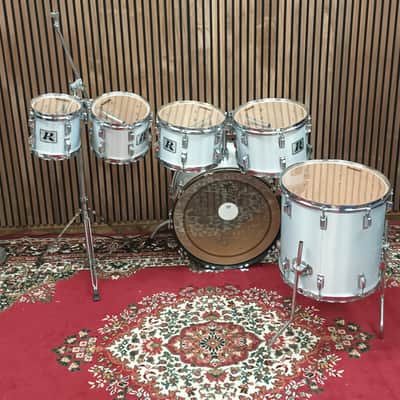 Rogers 1970s XP8 Londoner Seven Shell Pack in Silver Mist – 22″,8″,10″12″,13″ & 16″ image 14