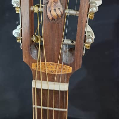 Blueberry NEW IN STOCK Handmade Acoustic Guitar Parlor Sized Guitar image 3