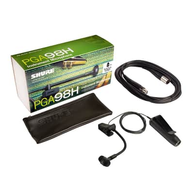 Shure PGA98H-XLR Cardoid Condenser Gooseneck Instrument Microphone (XLR Termination) image 2