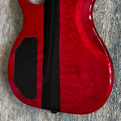 Modulus -custom neck-thru, short scale - Trans-red image 6