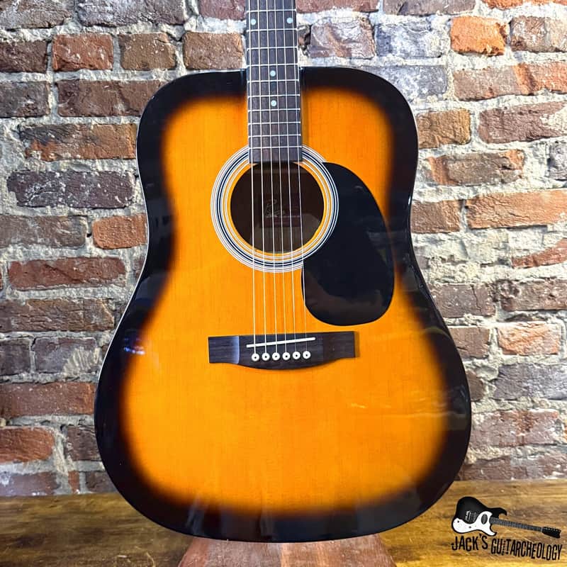 Rogue Dreadnought Acoustic Guitar (2000s - Sunburst) image 1