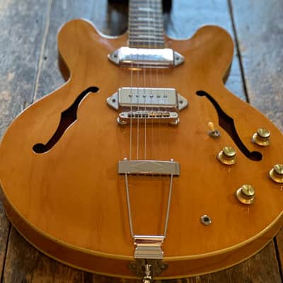 Epiphone 1999 Casino Electric Guitar Gloss Natural Finish Peerless Factory Korea w/ OHSC image 12