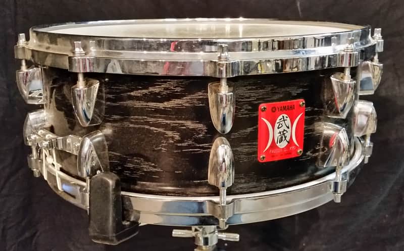 Yamaha MUSACHI SNARE DRUM 14'' x 5'' 2000 - BLACK image 1
