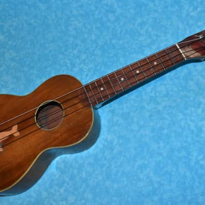 Ukulele Johnny Marvin Professional Tenor Koa 1st mod. 1930's - Koa image 1