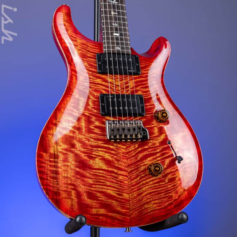 PRS Custom 24 Mango Top Limited Edition Blood Orange image 1