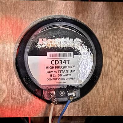 Hartke VX410 400-Watt 4x10" Bass Speaker Cabinet 2010s - Black image 4