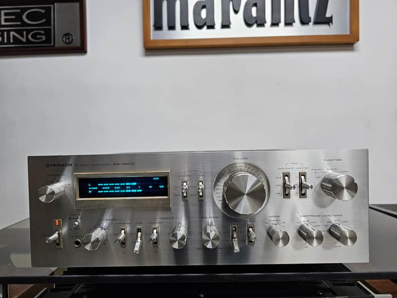Pioneer SA-9800 Stereo Amplifier Serviced Operational.