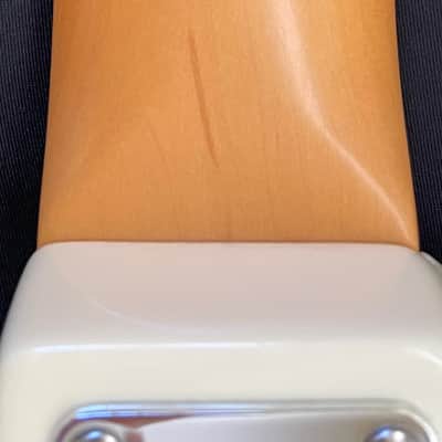 Fender American Standard Precision Bass 1995 - Arctic White image 9