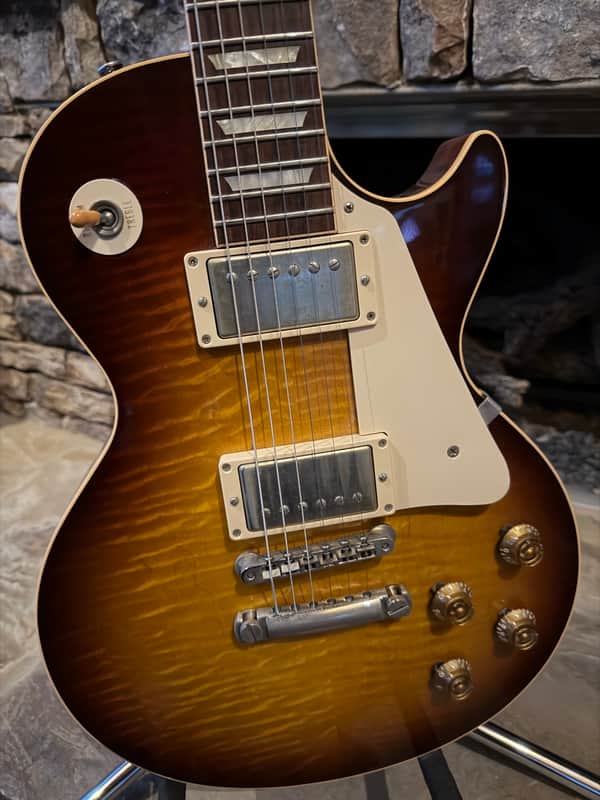 Gibson Custom Shop Historic Collection '59 Les Paul Standard Flametop Reissue 2003 - 2006 - Heritage Darkburst image 1