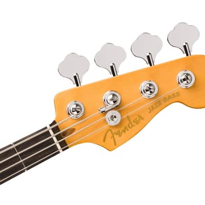 Fender American Ultra II Jazz Bass, Texas Tea / Ebony *IN STOCK* image 3