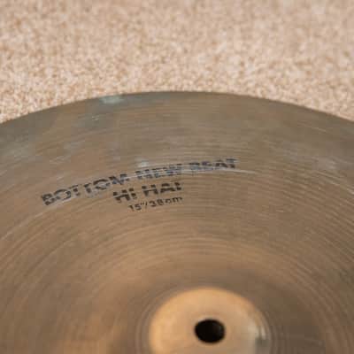 Zildjian 15" A CO Stamp New Beat Hi Hat Cymbals 1172g 1642g image 11
