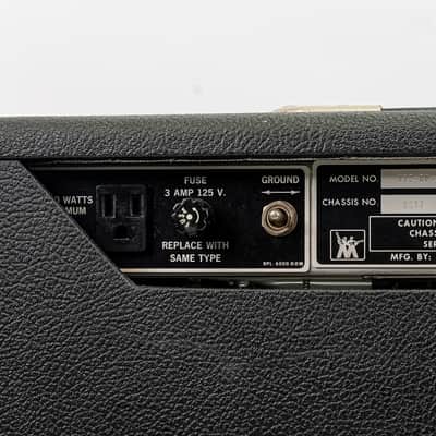 1980 Music Man 112RD Sixty Five 65W 1x12 Tube Combo Amp w/ Footswitch image 9