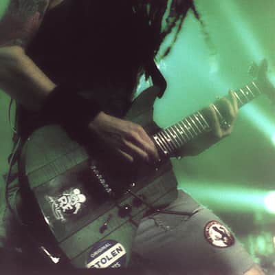 Robin Machete 1993 - White Zombie Jay Yuenger owned used live and recorded with image 22