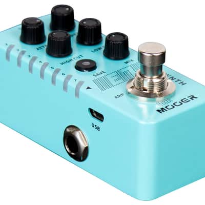 MOOER E7 Polyphonic Guitar Synth Synthesizer Jimi Hendrix Mini Limited Edition Effektgerät image 4