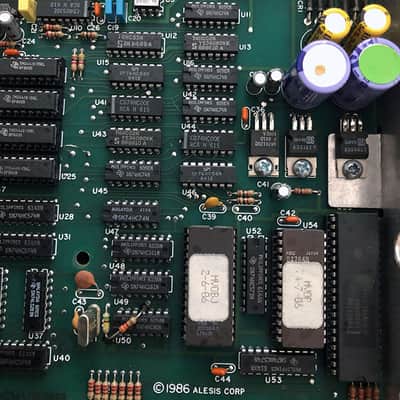 Alesis Midiverb 1, 1986, made in usa image 9