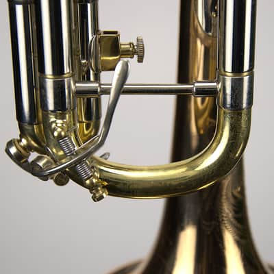 F.E. Olds Recording Trumpet Fullerton CA Vintage Pro Horn Serial 826706 image 11