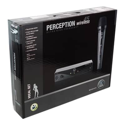 AKG Perception Wireless 45 Vocal Handheld UHF Wireless Microphone Mic System image 8