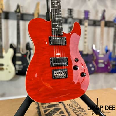Schecter PT Classic Electric Guitar w/ Case-Inferno image 3