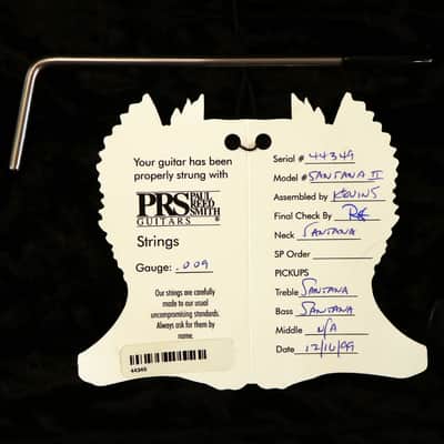 1999 PRS Santana II - Purple - Brazilian Rosewood board - RARE image 21