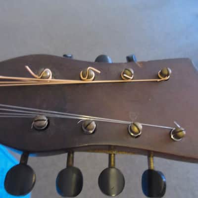 Unlabeled Bowlback Mandolin Early 1900's image 14