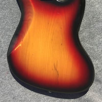 Fender Jazz Bass Lefty 1974 Sunburst Rosewood Fingerboard Bild 8