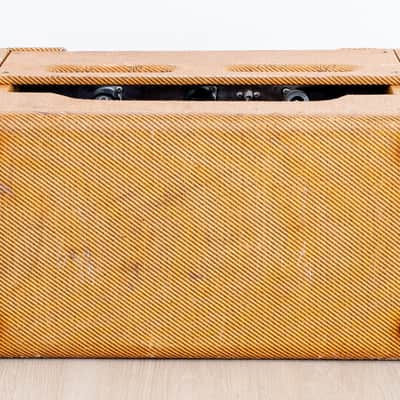 Immagine 1957 Fender Princeton Tweed Vintage Tube Amp 5F2-A w/ 100% Original Circuit - 7
