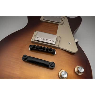 Guitar Tune-O-Matic Bridge and Stop Bar Tailpiece with Anchors and Studs Set for Epiphone Les Paul LP SG Style 6 String Electric Guitar,Black image 6