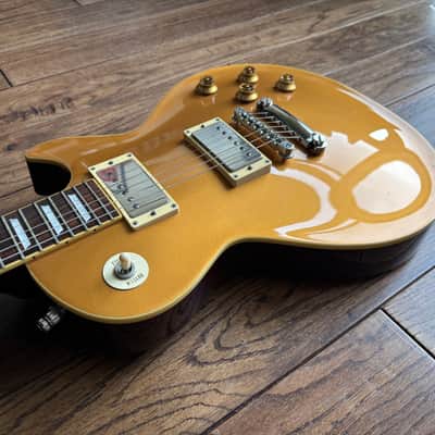 2011 Edwards Limited Model E-LP Goldtop Electric Guitar USA Seymour Duncan Humbuckers MIJ paul image 8