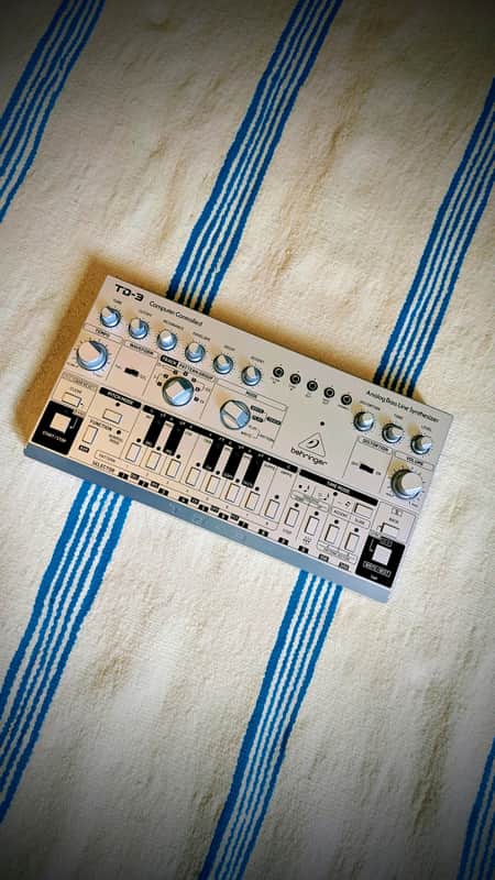 Behringer TD-3 Analog Bass Line Synthesizer 2019 - Present - Silver image 1