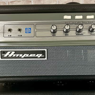 Ampeg V-4B Head and SVT212AV Cabinet - Black image 2