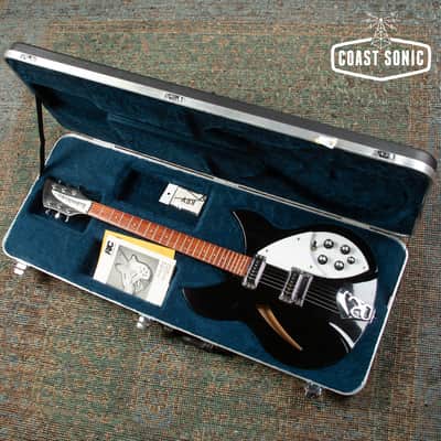 1999 Rickenbacker 330 Jetglo made in USA w/ original case image 16