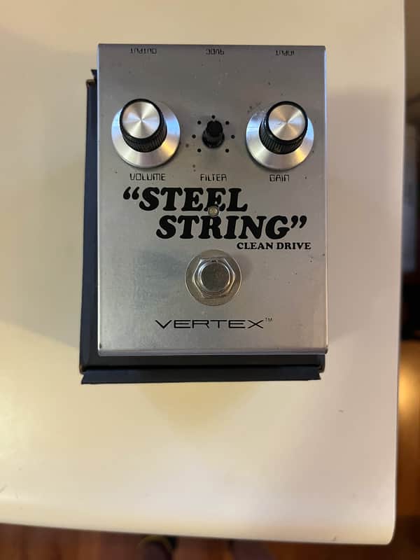 Vertex Effects Steel String Original V1 Clean Drive Pedal image 1