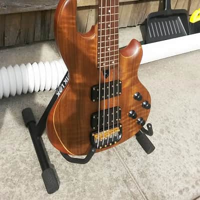 Wal MK II 1989 Shedua Facings w/ ATA Bass Guitar flightcase image 10