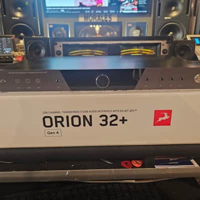 Antelope Audio Orion 32 Plus Gen 4 USB / Thunderbolt Audio Interface 2024 - Present - Black image 2