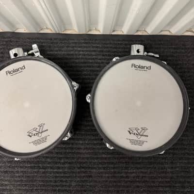 Roland PD-108-BC V-Pad 10" Dual Trigger Mesh Drum Pad 2010s - Black Chrome image 5