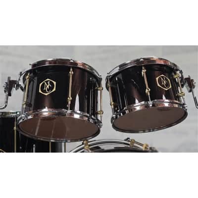 Noble & Cooley Horizon 5pc Drum Set Black Gloss image 8
