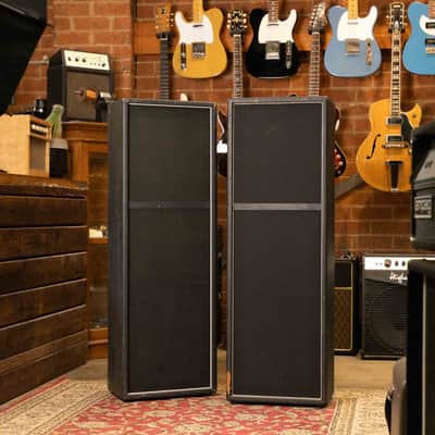 70’s Unbranded 3x12” Speaker Columns - 16 ohms each - matched pair image 1