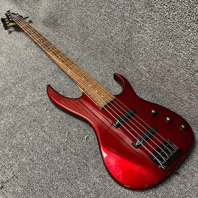 Ibanez EX Series EXB445 5-String MIK Electric Bass Metallic Red image 1